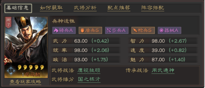 三国志战略版司马懿战法阵容搭配攻略-司马懿常见阵容搭配全网最稳法师