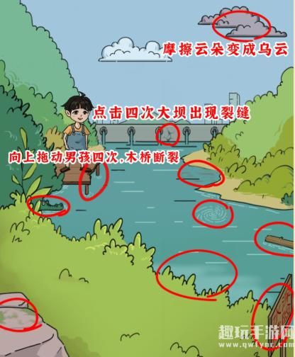 《疯狂爆梗王》危险水域通关攻略一览